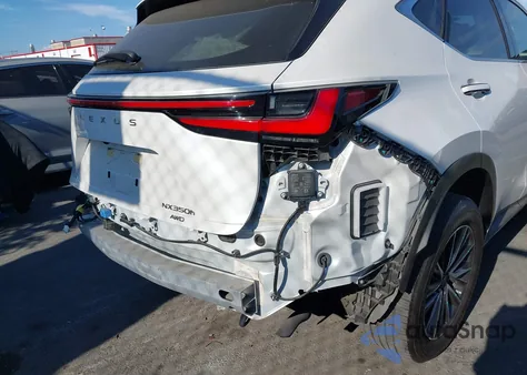 2022 Lexus Nx 350H из США, поврежденный, VIN JTJAKCEZ4N5002672